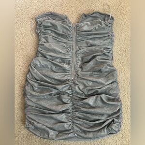 (1) Silver Bodycon Dress